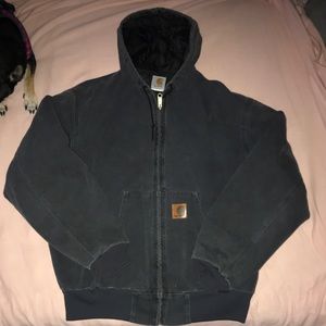Navy blue oversized jacket